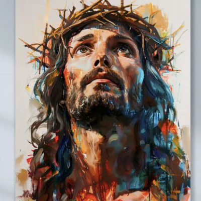 Jesus Christ printable canvas Profile Picture